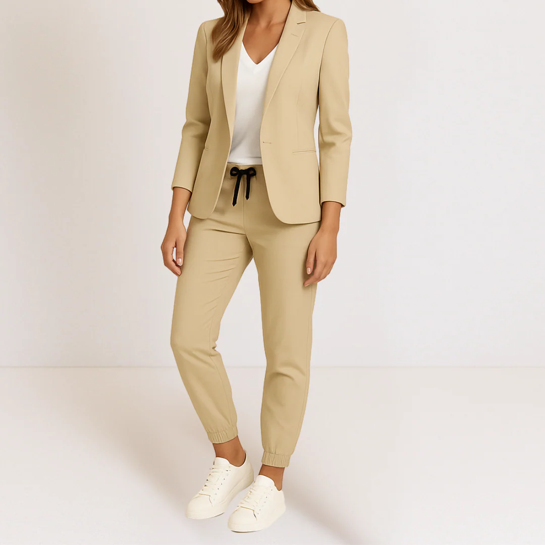 Traje de dos piezas para mujer