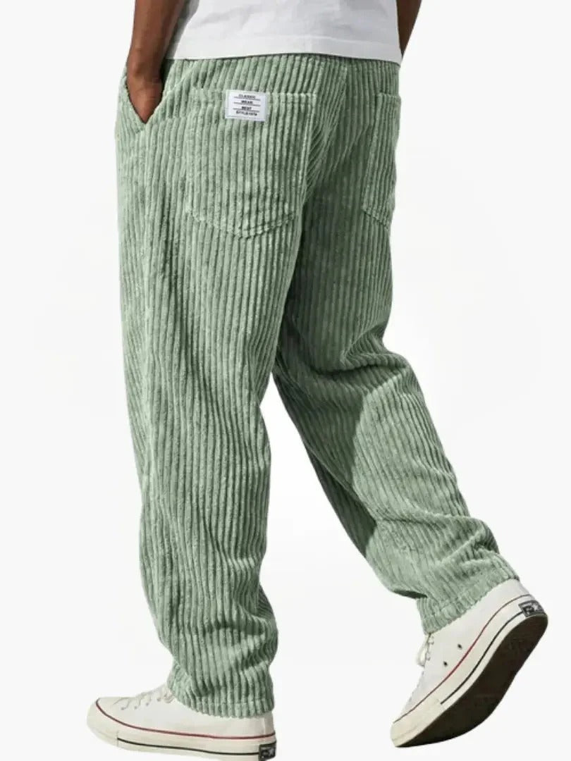 Pantalones con cintura elástica