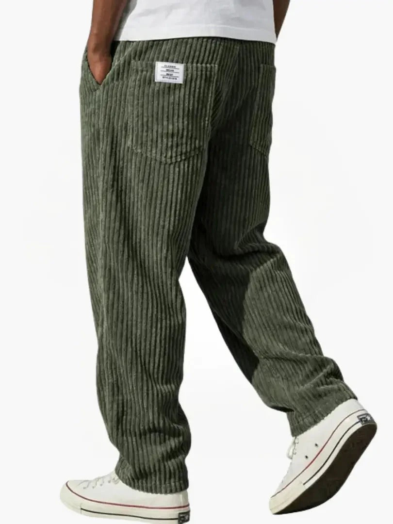Pantalones con cintura elástica