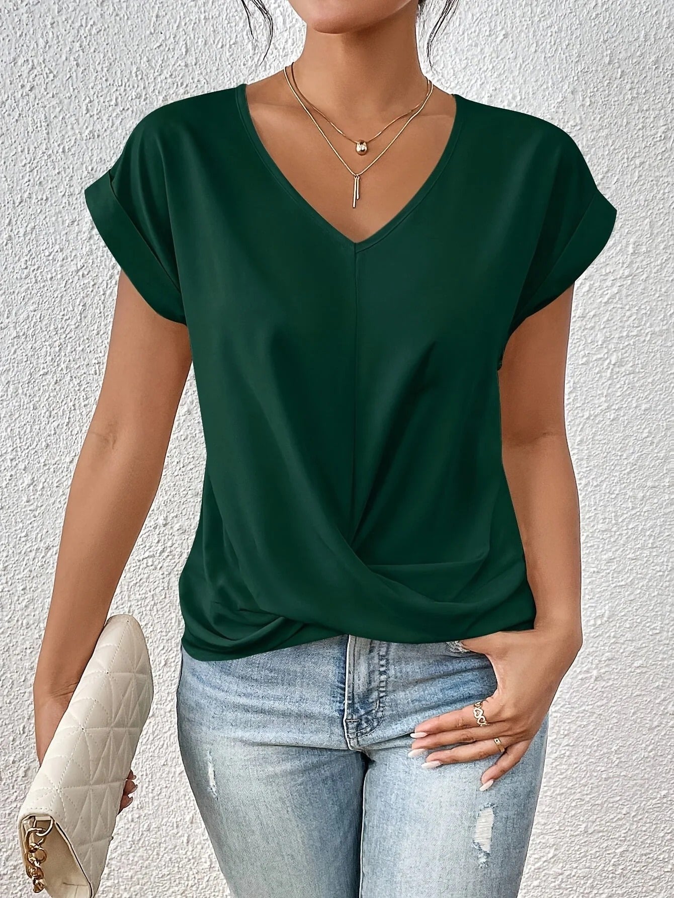 Elsa | Camiseta informal de manga corta