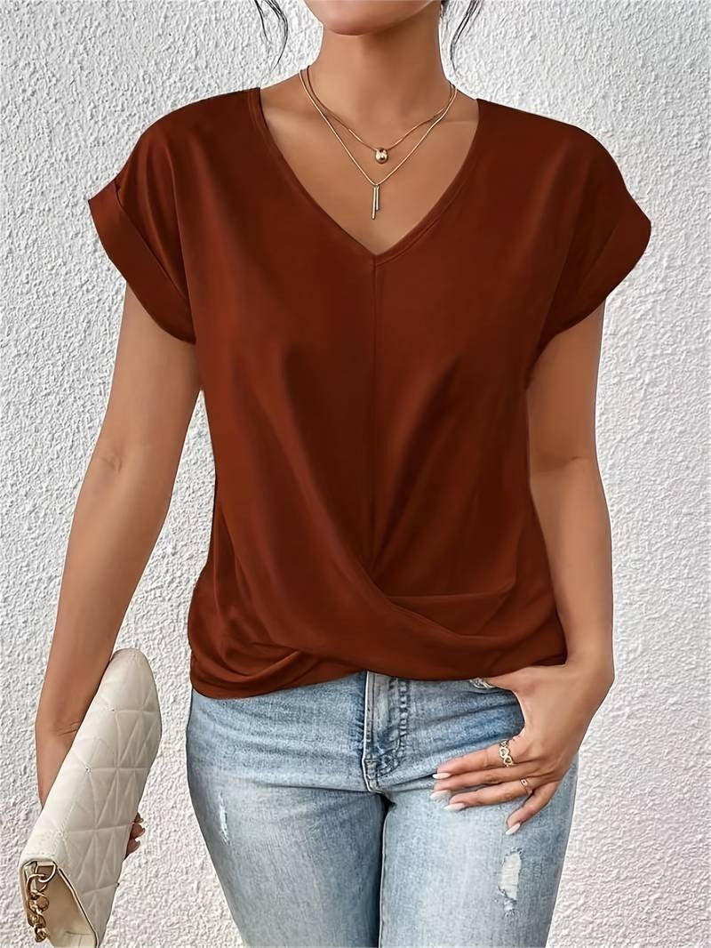 Elsa | Camiseta informal de manga corta
