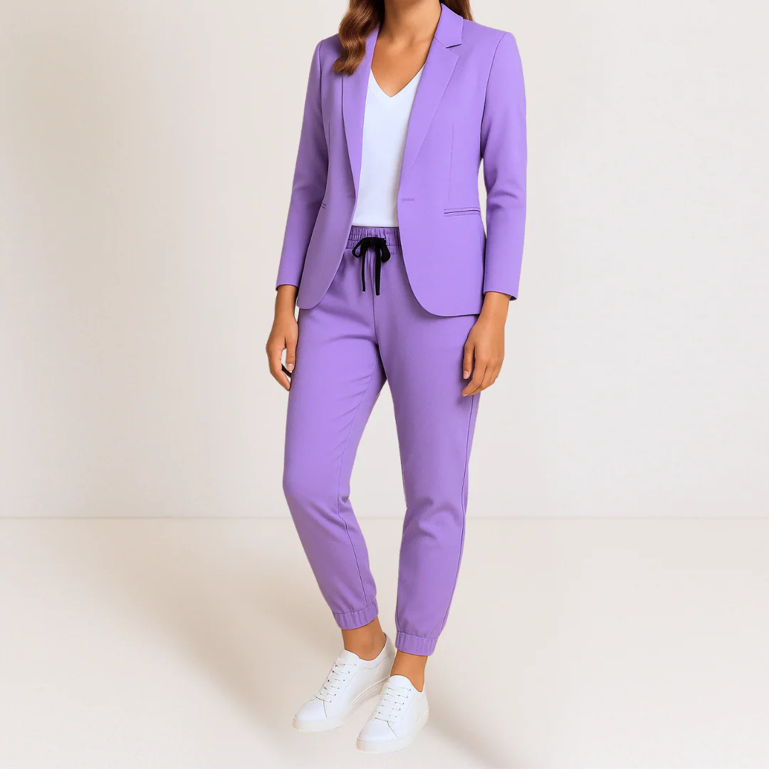 Traje de dos piezas para mujer